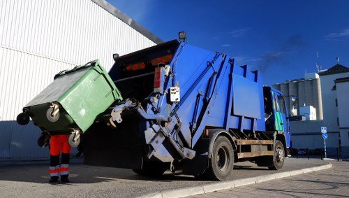 A selection of different skip sizes available for hire in Walthamstow.
