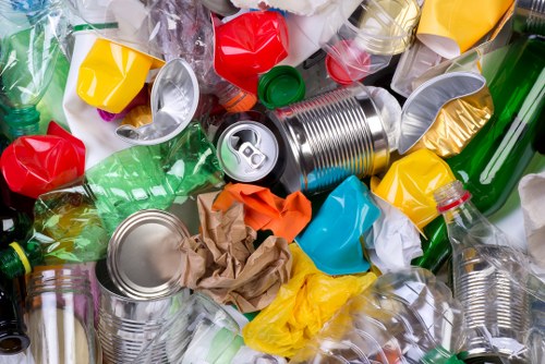 Garden waste collection in Walthamstow residential area