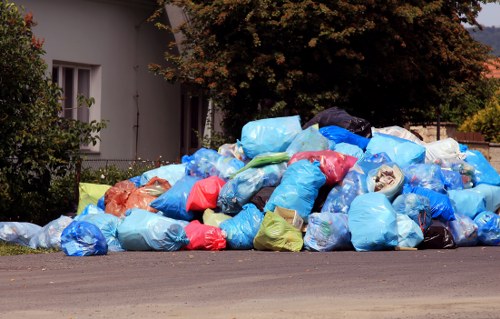 Commercial recycling process in Walthamstow