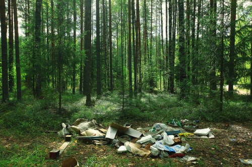 Eco-friendly waste disposal with Wait and Load