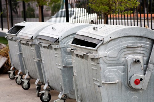 Eco-friendly waste disposal skip
